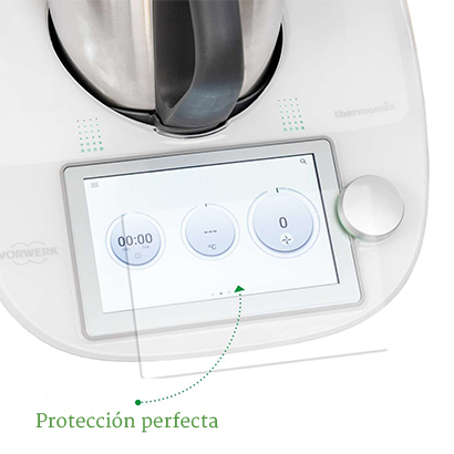 VIDRIO HÍBRIDO - Protector de pantalla para Thermomix TM6