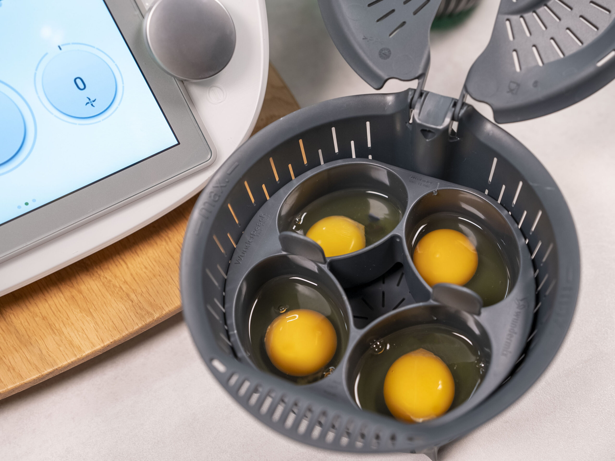 Huevos Poche - Recetas con Thermomix