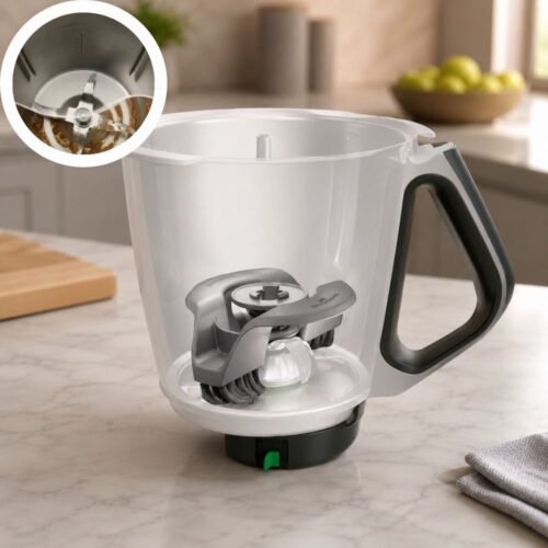 WunderBrush Spin® | Cepillo de limpieza de vaso para Thermomix TM7, TM6, TM5